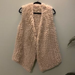 Fur (faux) vest